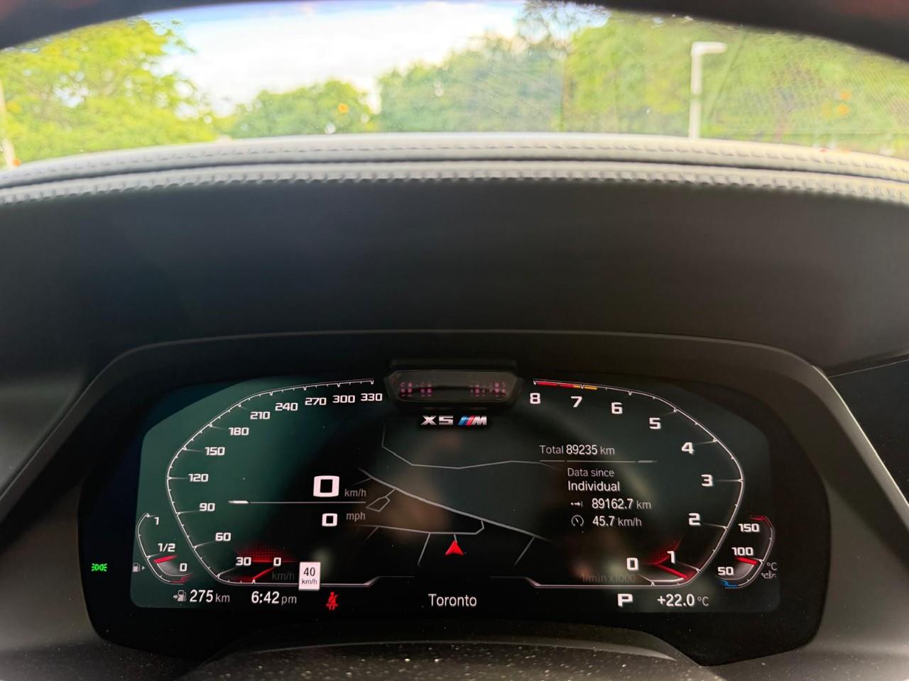 used 2022 BMW X5 M car, priced at $89,977