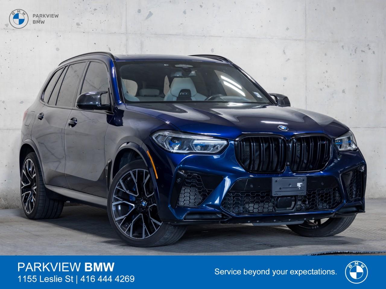 used 2022 BMW X5 M car, priced at $89,977