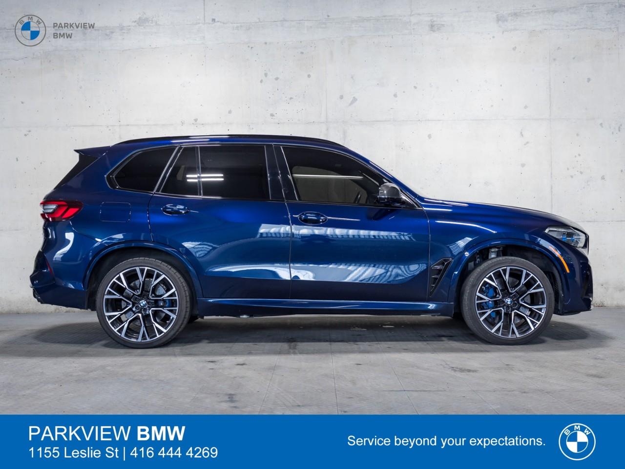used 2022 BMW X5 M car, priced at $89,977