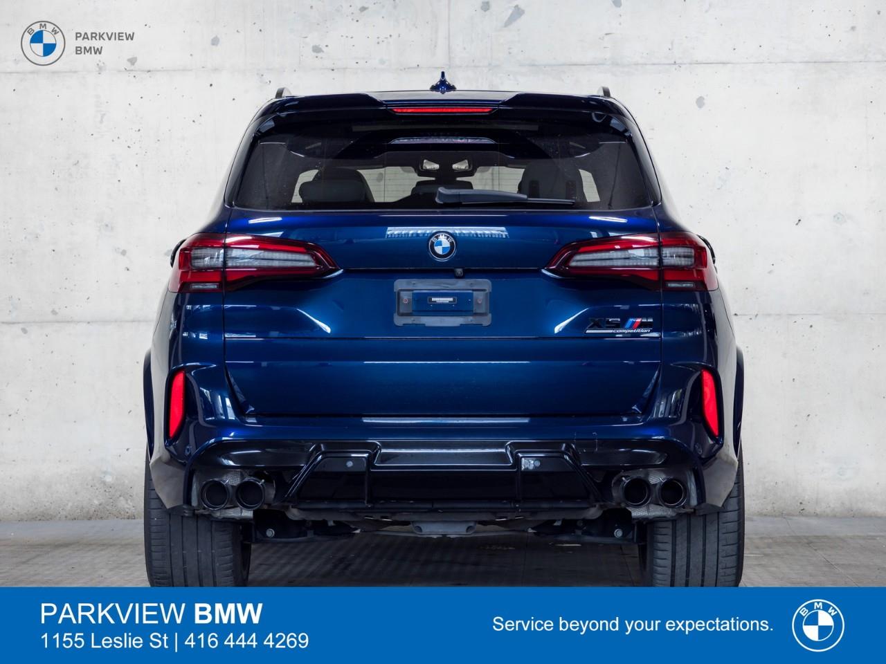 used 2022 BMW X5 M car, priced at $89,977
