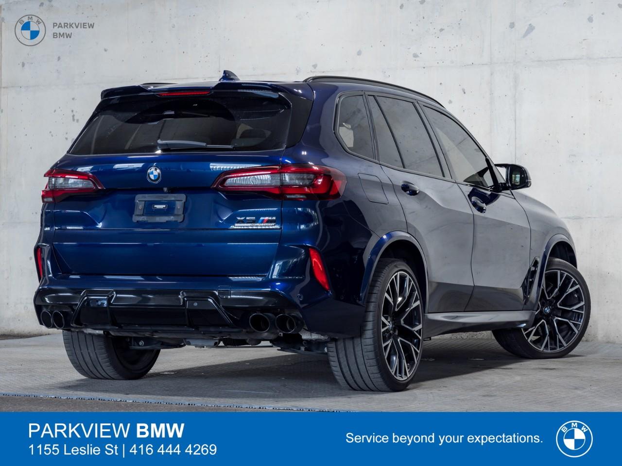 used 2022 BMW X5 M car, priced at $89,977
