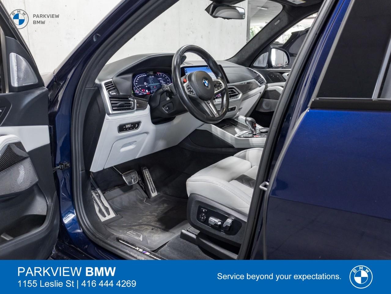 used 2022 BMW X5 M car, priced at $89,977