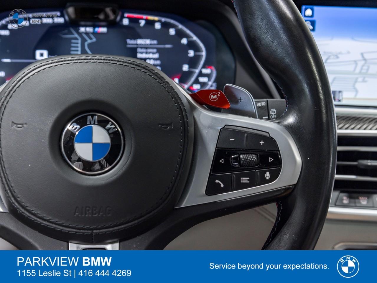 used 2022 BMW X5 M car, priced at $89,977