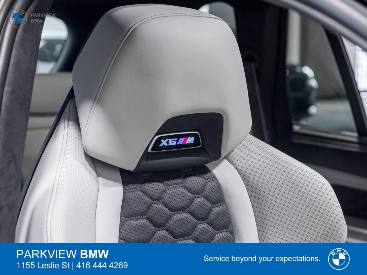 used 2022 BMW X5 M car, priced at $89,977