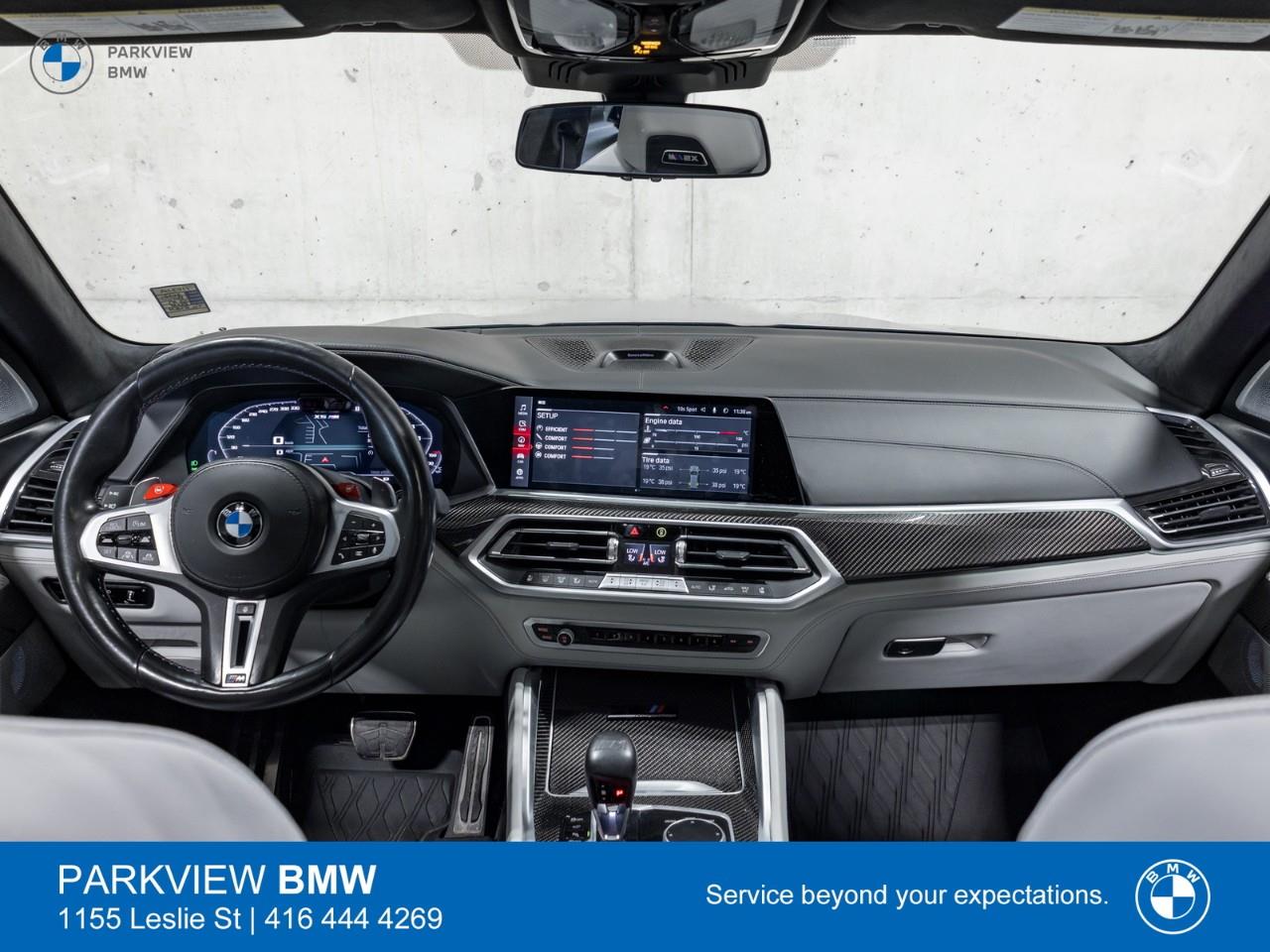 used 2022 BMW X5 M car, priced at $89,977