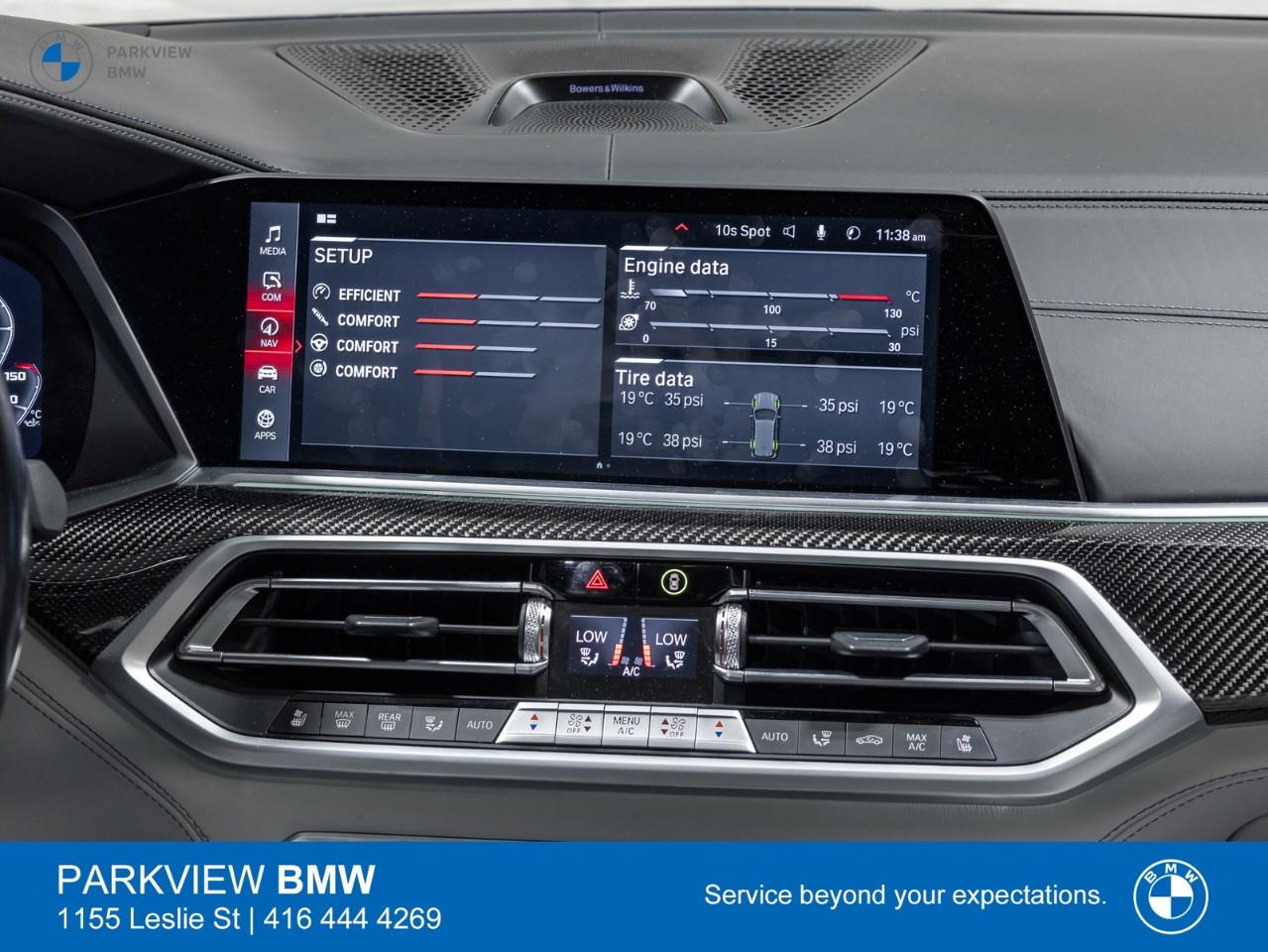 used 2022 BMW X5 M car, priced at $89,977
