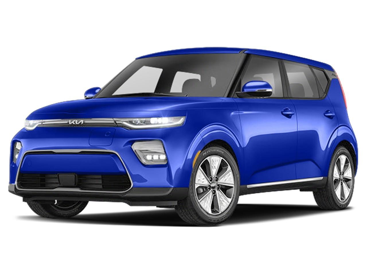 Blue 2023 Kia Soul EV Wagon Automatic