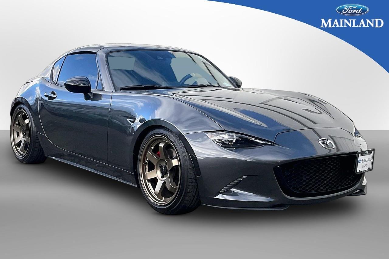 Gray 2023 Mazda MX-5 Convertible 6-Speed Manual
