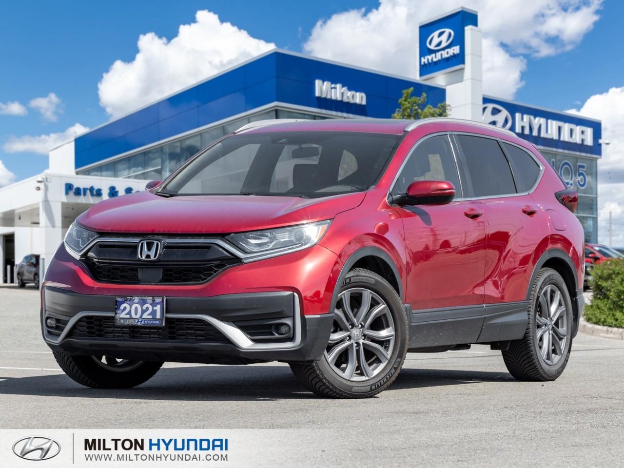Red 2021 Honda CR-V SUV / Crossover Continuously Variable Transmission