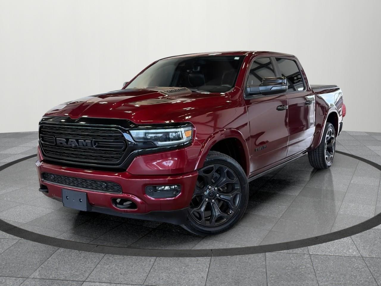 Red (Maroon) 2023 RAM 1500 Pickup Truck Four-Wheel Drive 8-Speed Automatic