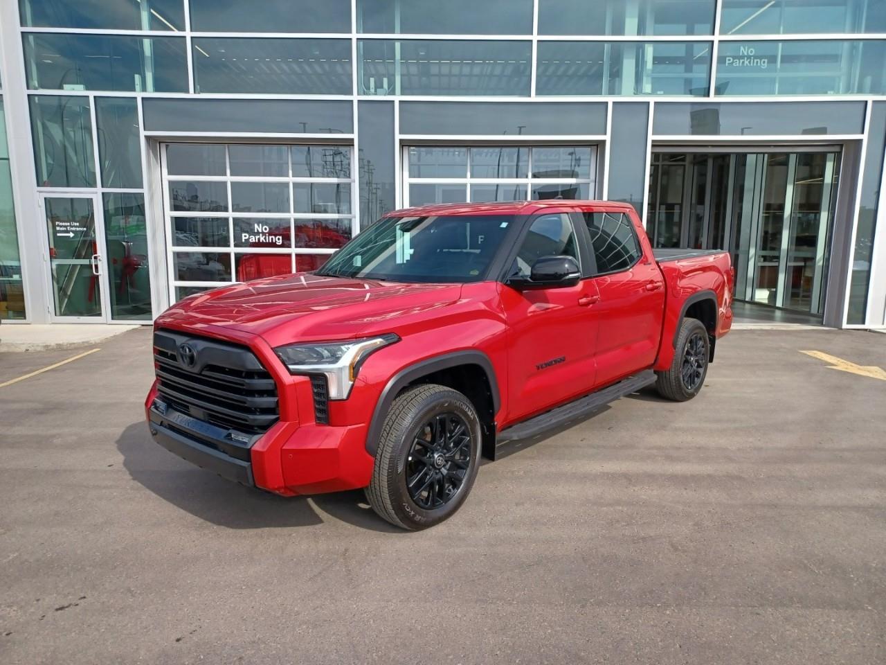 Red 2026 Toyota Tundra Pickup Truck Four-Wheel Drive Automatic