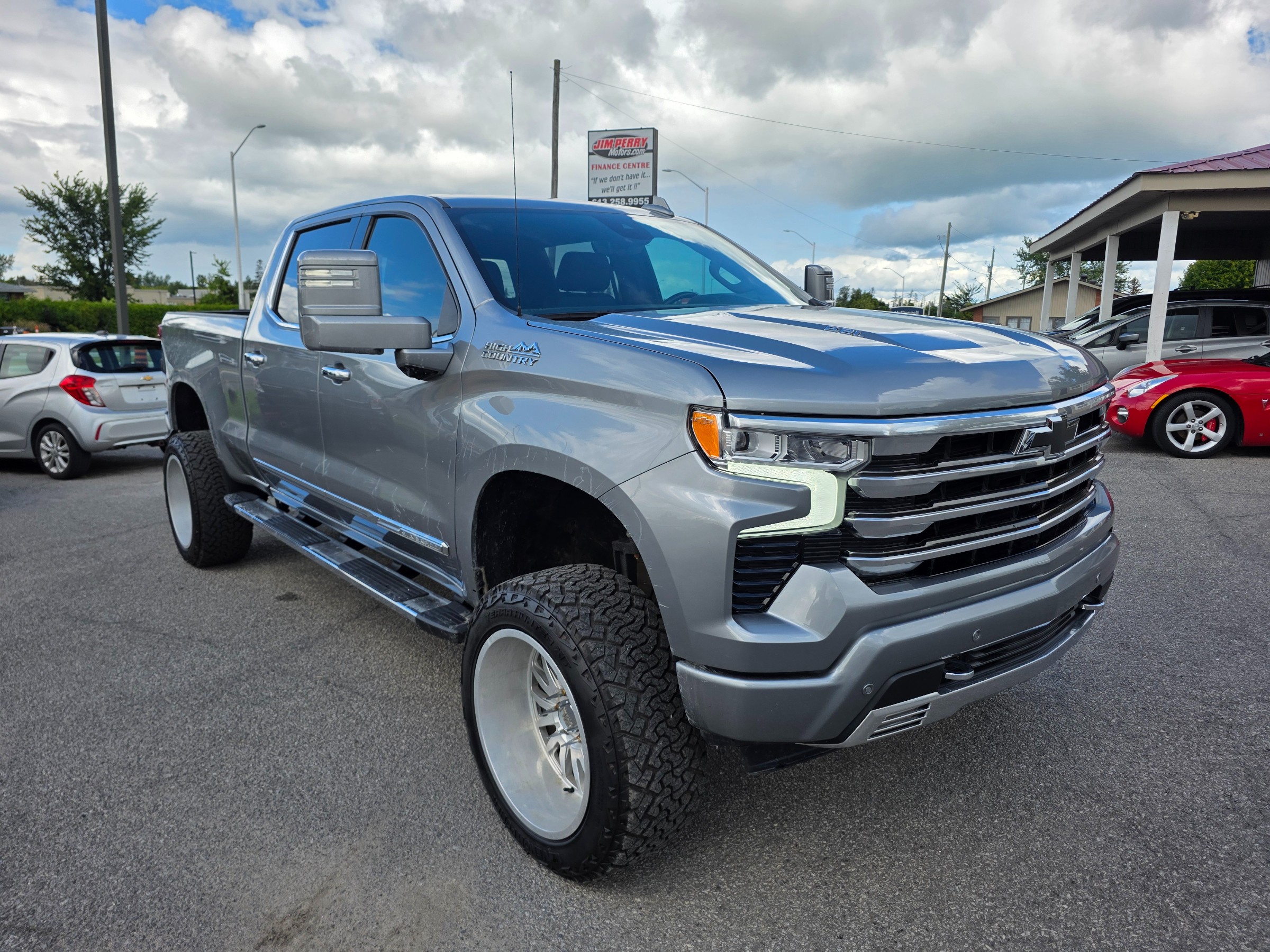 Gray 2023 Chevrolet Silverado 1500 Pickup Truck Four-Wheel Drive Automatic
