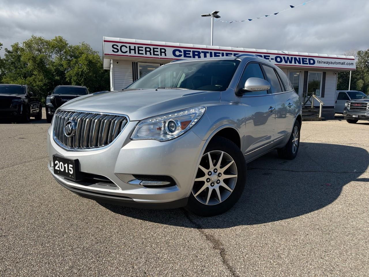 Silver 2015 Buick Enclave SUV / Crossover All-Wheel Drive 6-Speed Automatic