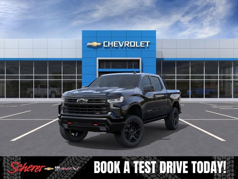 Black 2026 Chevrolet Silverado 1500 Pickup Truck Four-Wheel Drive Automatic