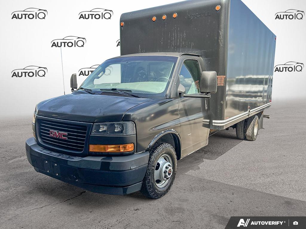 Black 2018 GMC Savana Chassis Van Rear-Wheel Drive 6-Speed Automatic