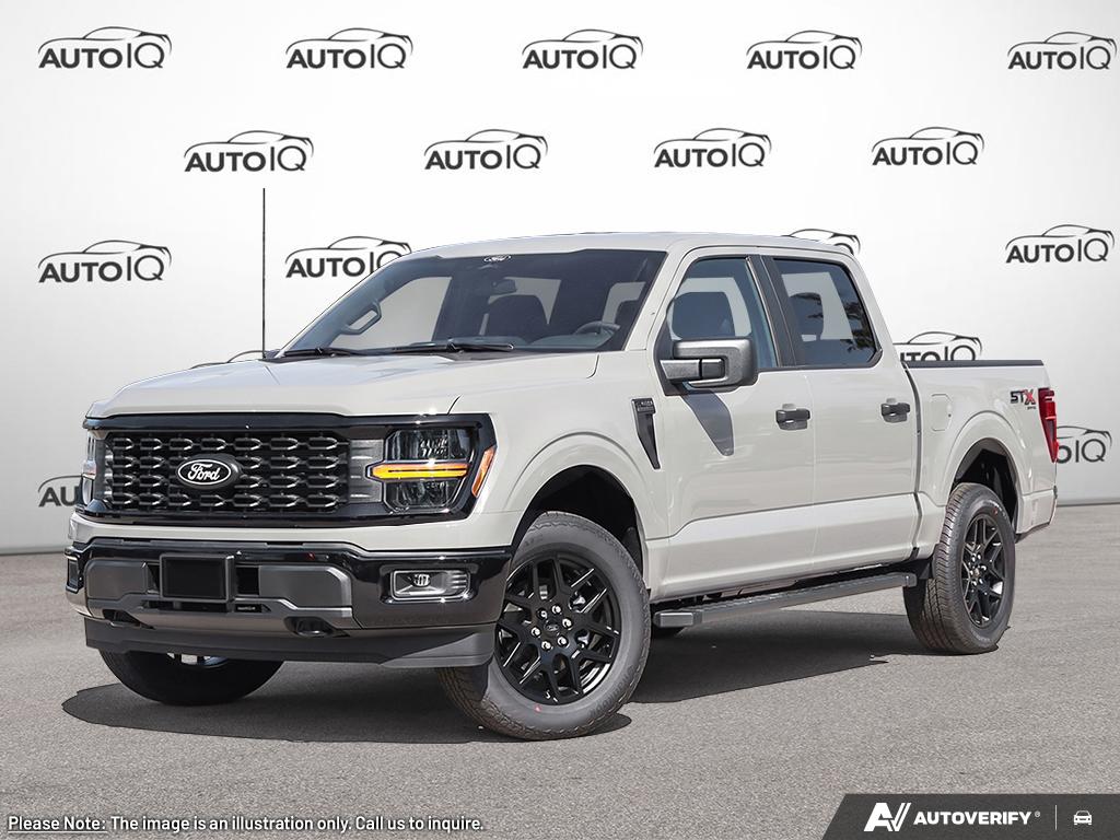 Gray 2026 Ford F-150 Pickup Truck Four-Wheel Drive Automatic