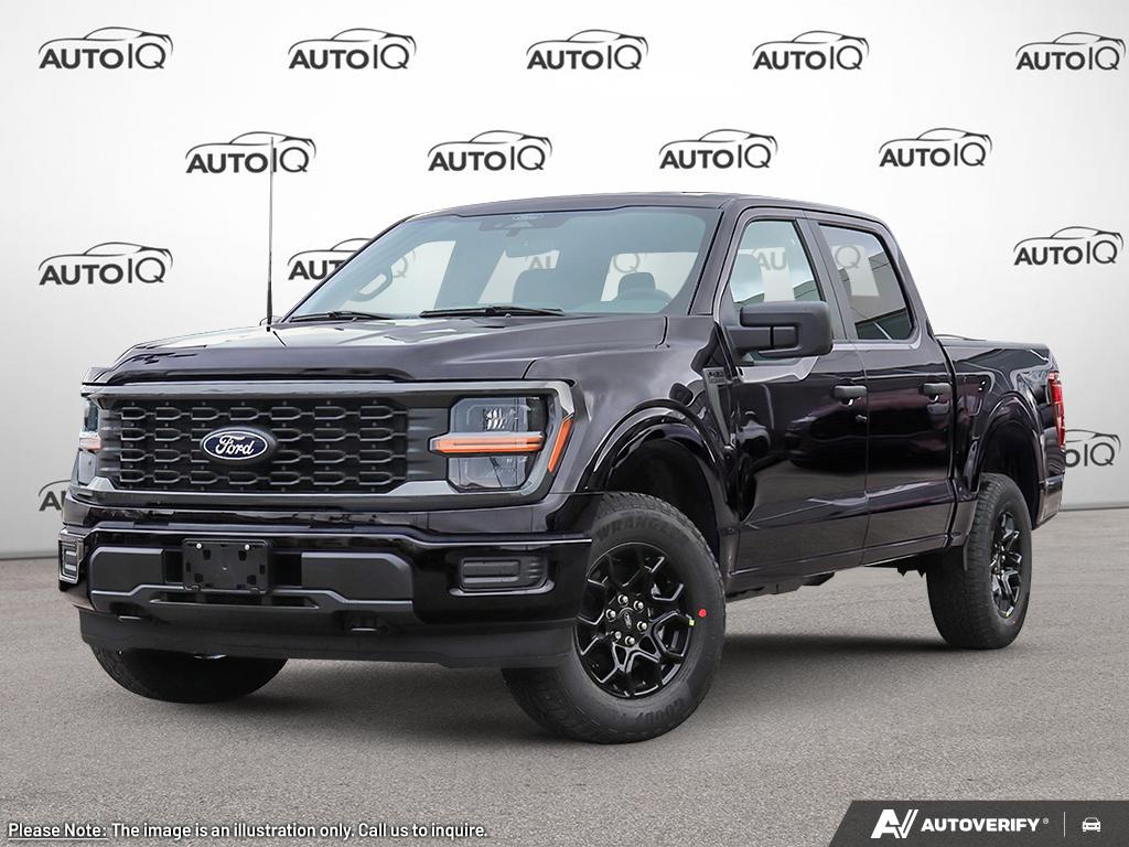 Black 2026 Ford F-150 Pickup Truck Four-Wheel Drive Automatic