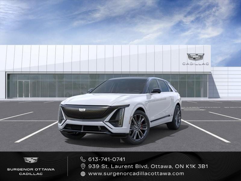 White 2027 Cadillac LYRIQ-V SUV / Crossover All-Wheel Drive 1-Speed Automatic