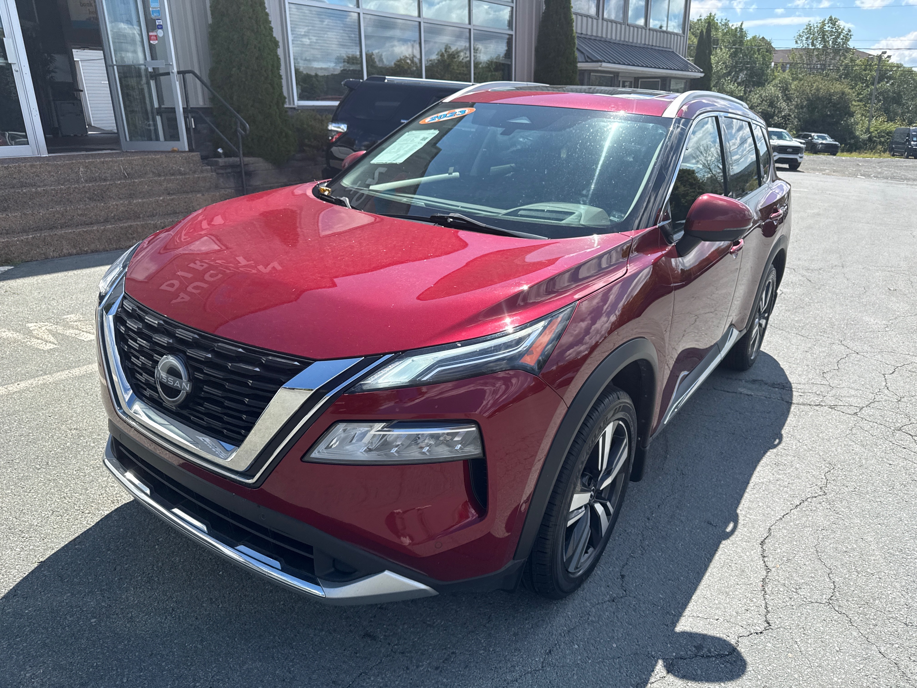 Red 2023 Nissan Rogue SUV / Crossover All-Wheel Drive Continuously Variable Transmission
