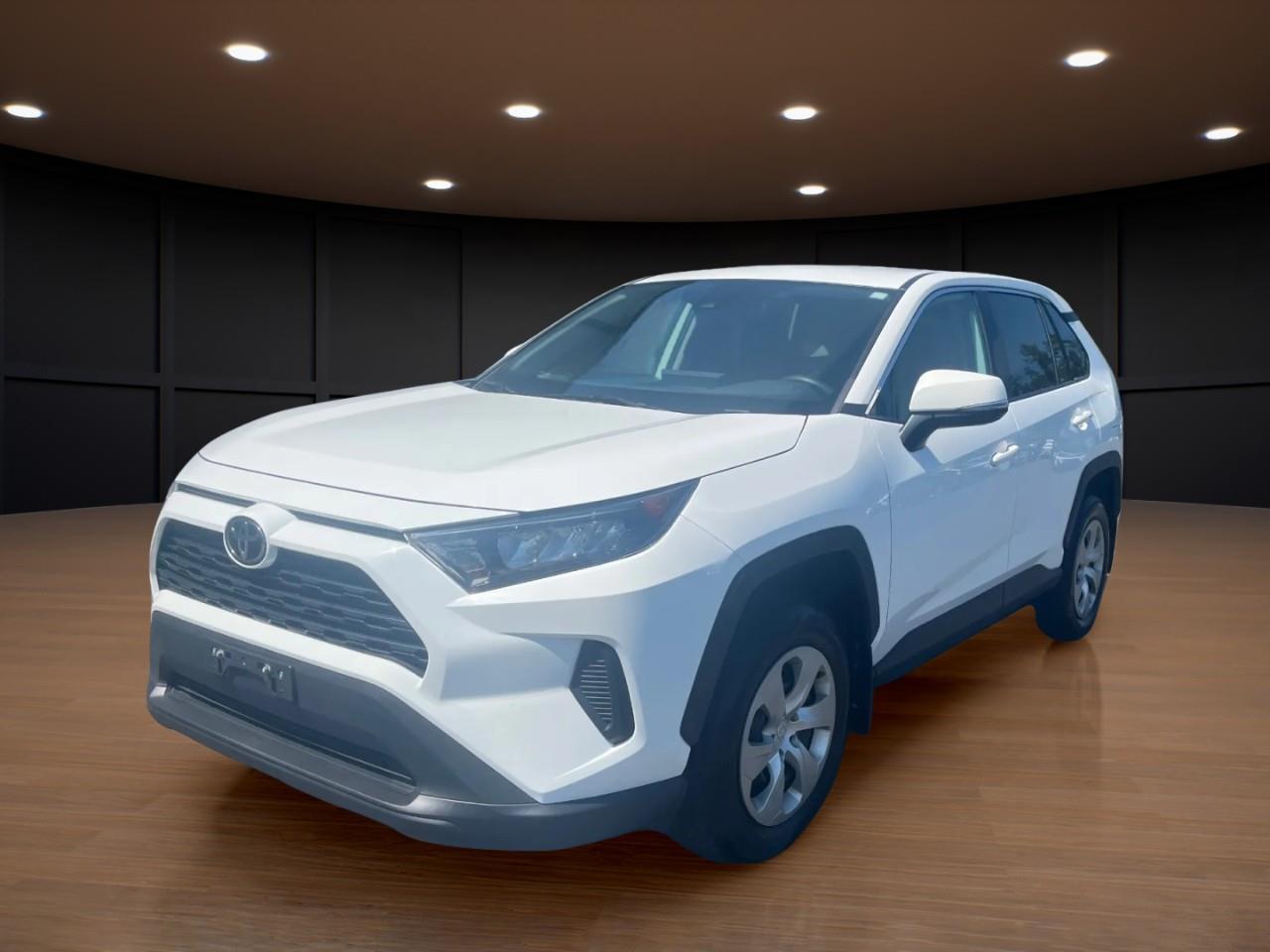White 2023 Toyota RAV4 SUV / Crossover All-Wheel Drive 8-Speed Automatic