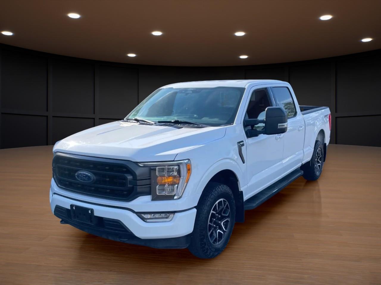 White 2022 Ford F-150 Pickup Truck Four-Wheel Drive Automatic