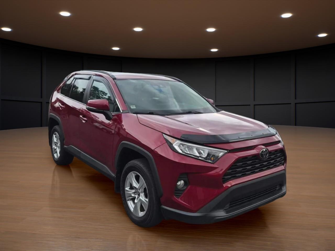 Red 2020 Toyota RAV4 SUV / Crossover All-Wheel Drive 8-Speed Automatic