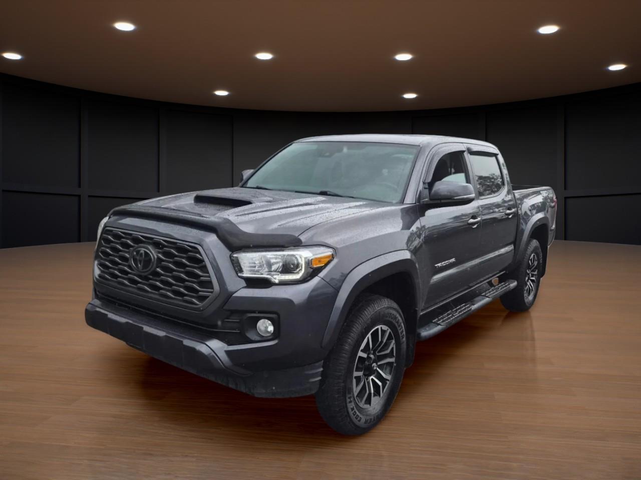 Gray 2022 Toyota Tacoma Pickup Truck 6-Speed Manual