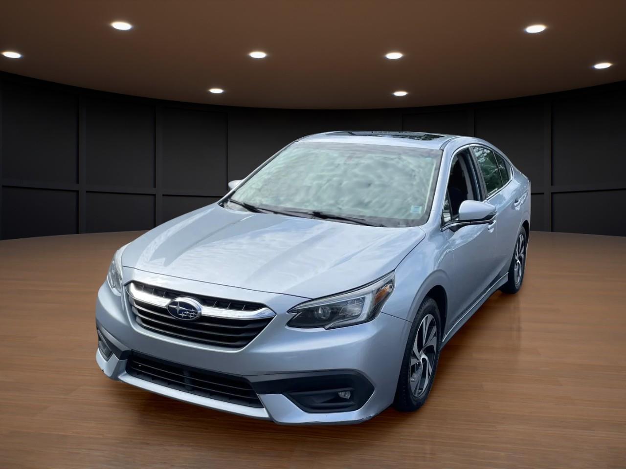 Silver 2021 Subaru Legacy Sedan Continuously Variable Transmission