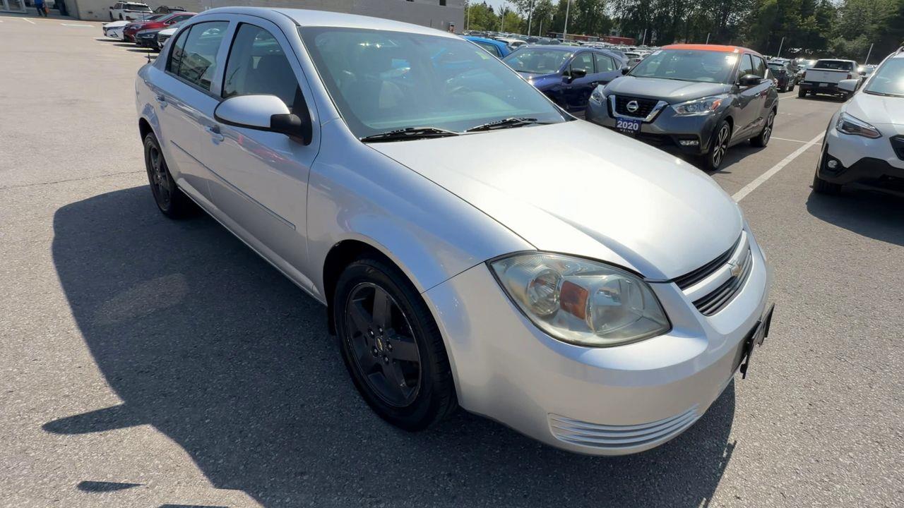 Silver 2010 Chevrolet Cobalt Sedan Front-Wheel Drive 5-Speed Manual