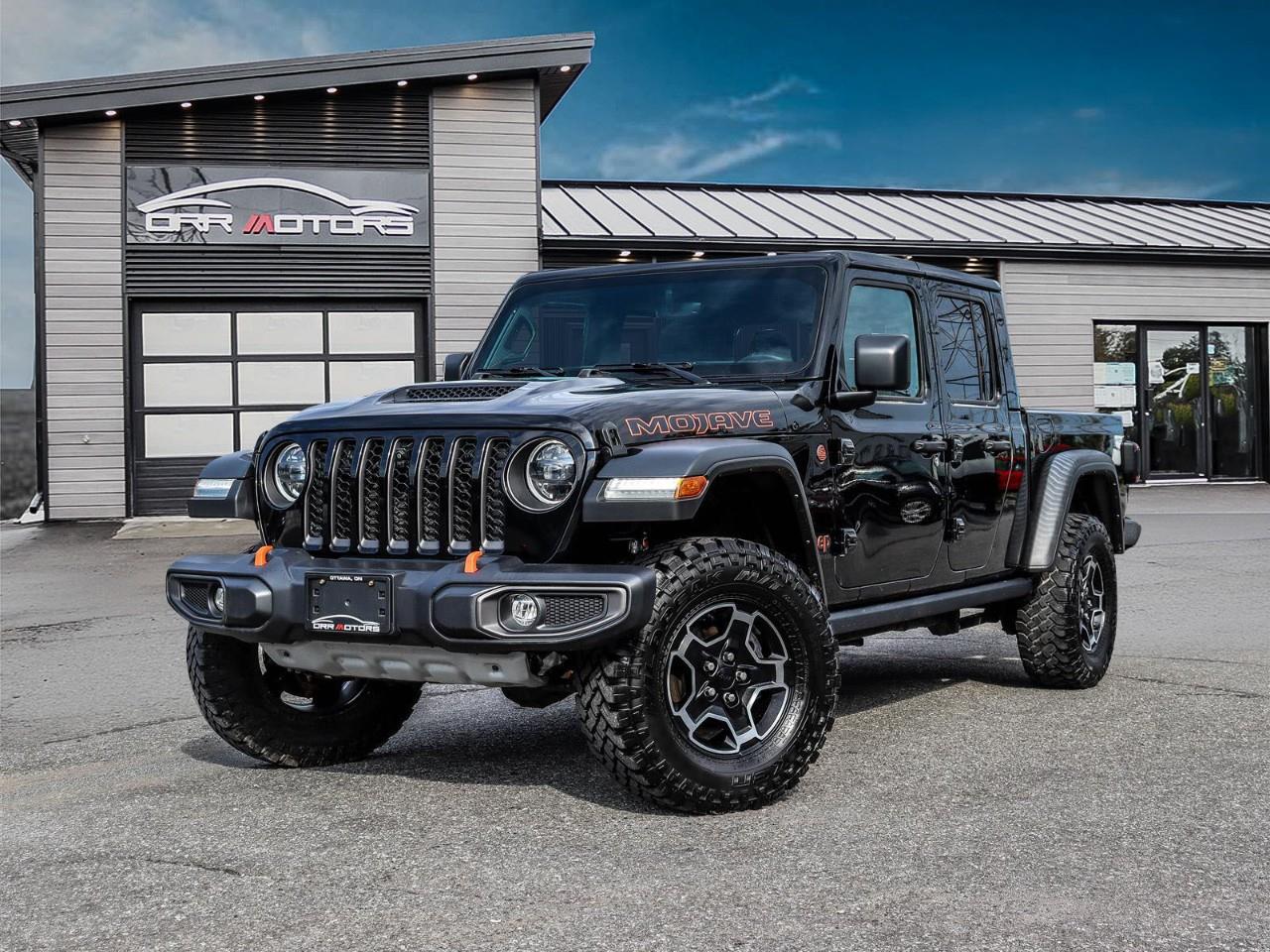 Black 2023 Jeep Gladiator Pickup Truck Four-Wheel Drive 8-Speed Automatic