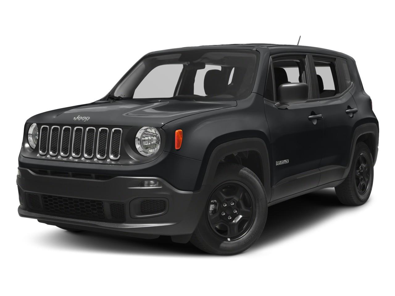 Black 2016 Jeep Renegade SUV / Crossover Four-Wheel Drive 6-Speed Manual