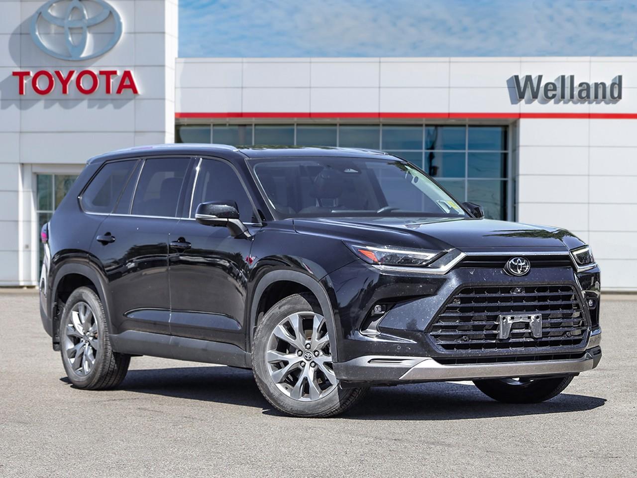 Black 2024 Toyota Grand Highlander SUV / Crossover All-Wheel Drive 8-Speed Automatic