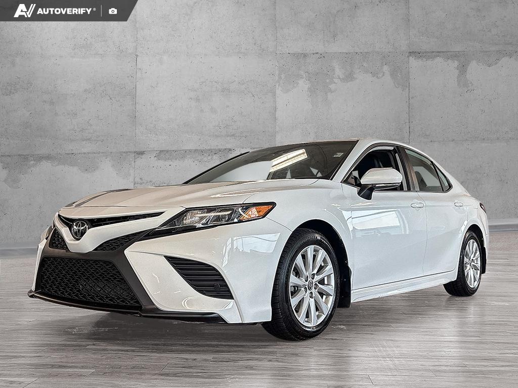 White 2020 Toyota Camry Sedan All-Wheel Drive 8-Speed Automatic