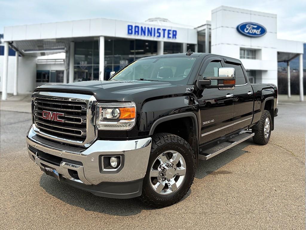 Black 2016 GMC Sierra 3500HD Pickup Truck Four-Wheel Drive 6-Speed Automatic