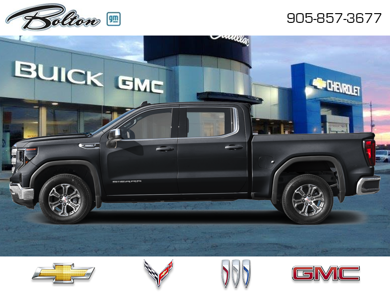 Black 2026 GMC Sierra 1500 Pickup Truck Four-Wheel Drive Automatic