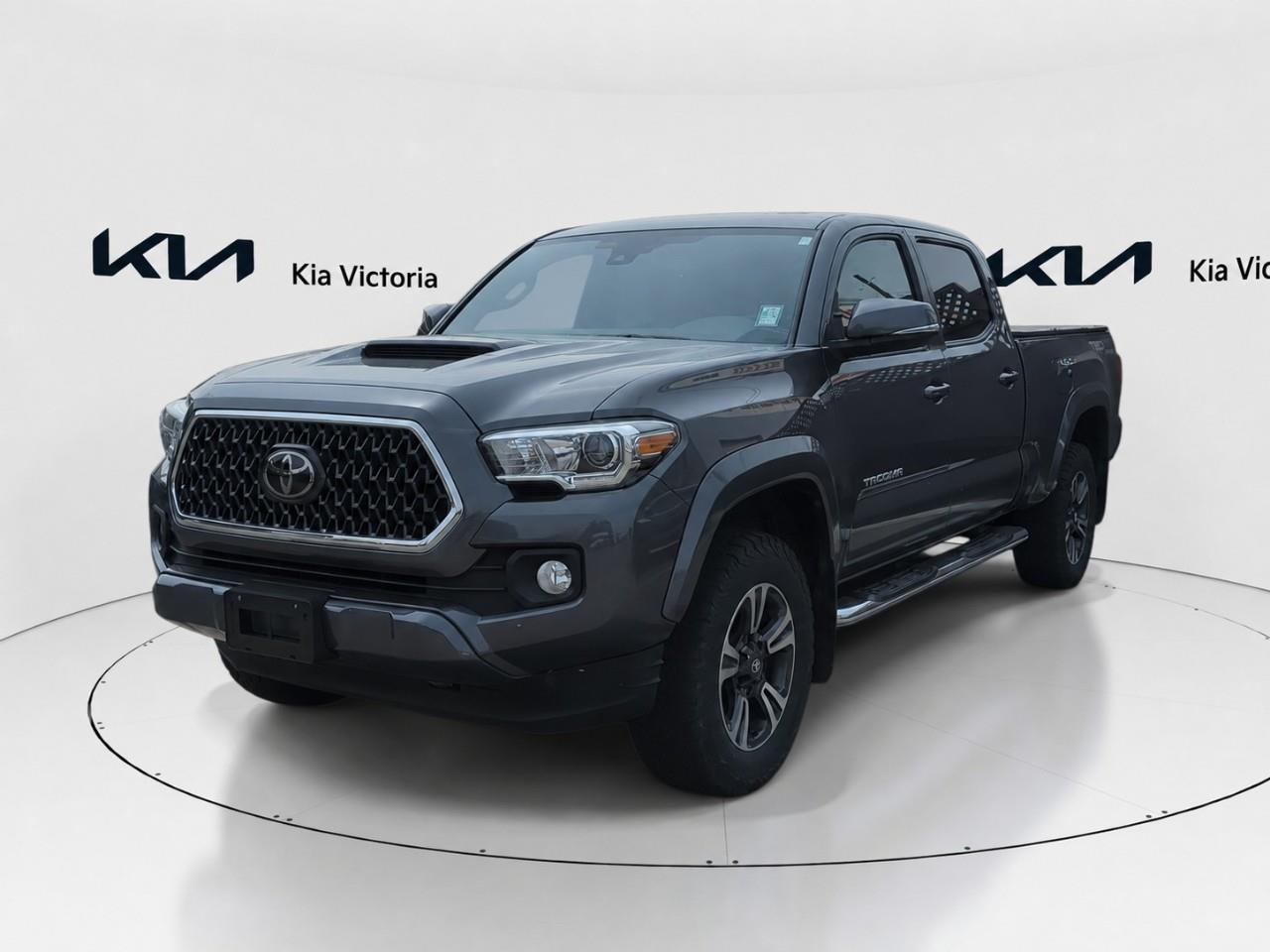 Gray 2018 Toyota Tacoma Pickup Truck Four-Wheel Drive 6-Speed Automatic