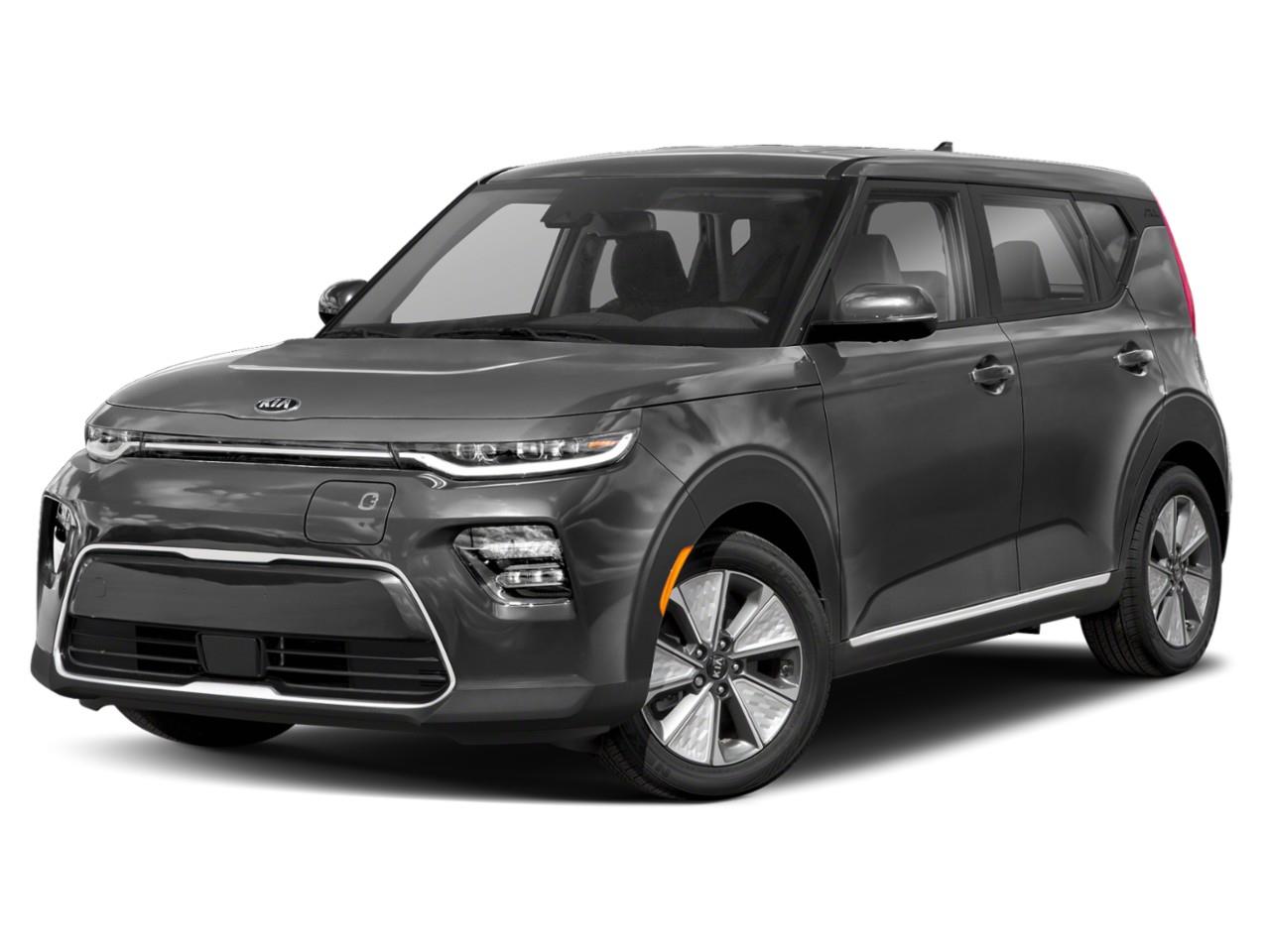 Gray 2020 Kia Soul EV SUV / Crossover 1-Speed Automatic