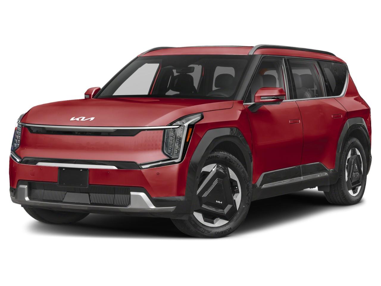 Red 2026 Kia EV9 SUV / Crossover All-Wheel Drive 1-Speed Automatic