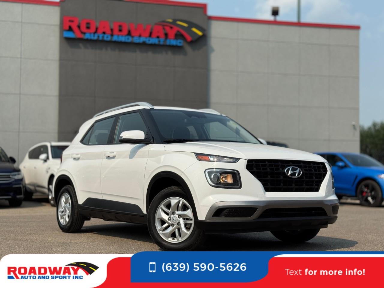 White 2025 Hyundai Venue SUV / Crossover Front-Wheel Drive Continuously Variable Transmission