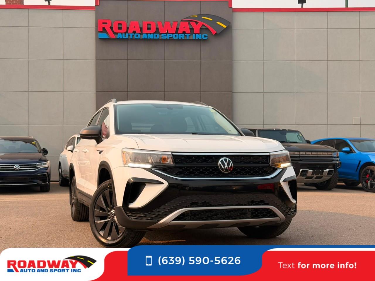 White 2024 Volkswagen Taos SUV / Crossover 8-Speed Automatic
