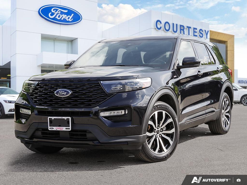 Black 2022 Ford Explorer SUV / Crossover All-Wheel Drive Automatic