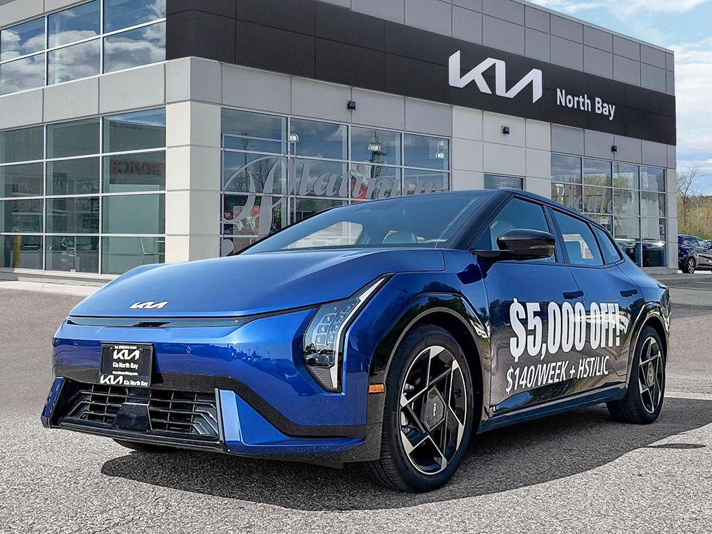 Blue 2026 Kia EV4 Sedan 1-Speed Automatic