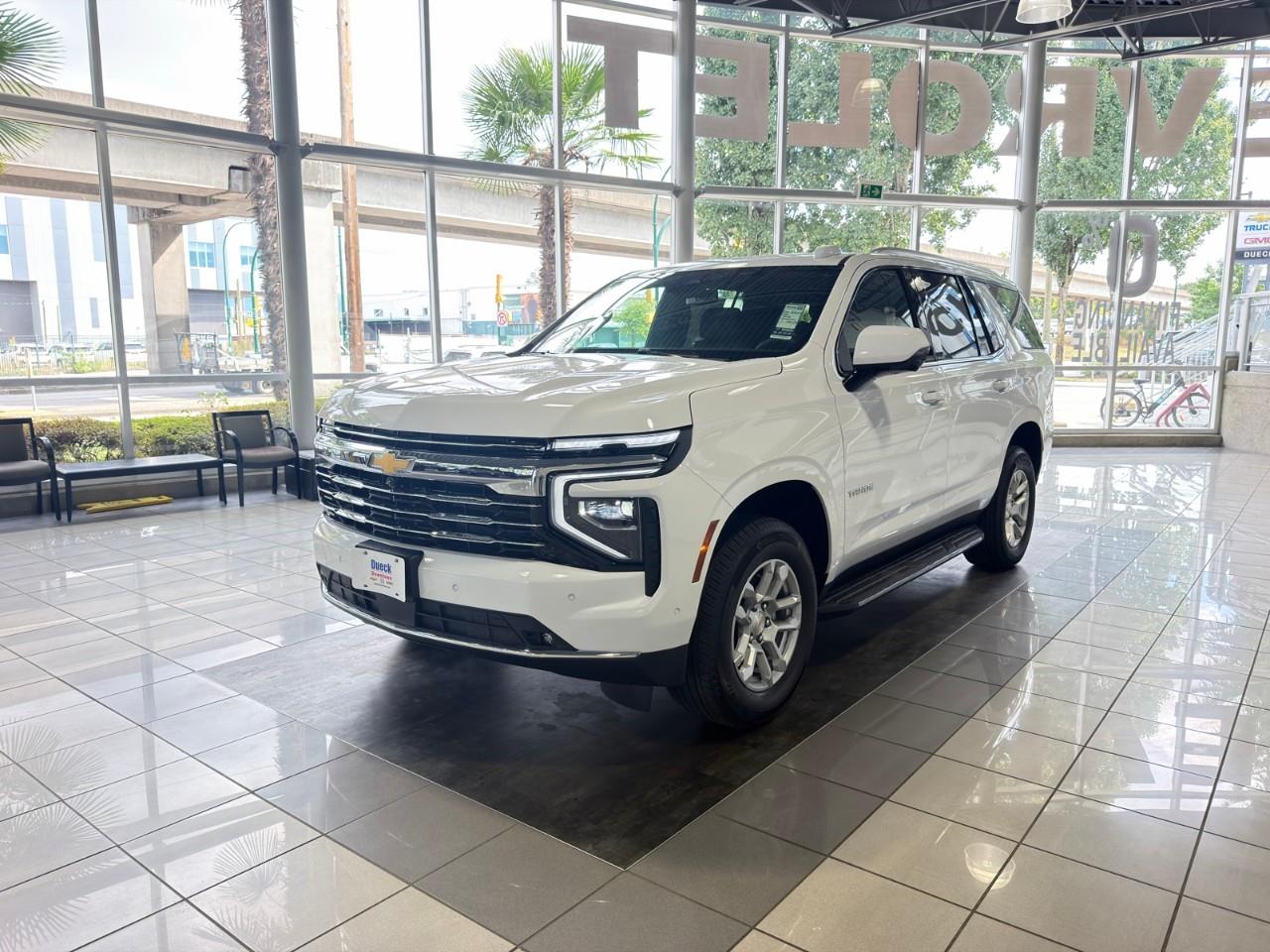 White 2026 Chevrolet Tahoe SUV / Crossover Four-Wheel Drive Automatic