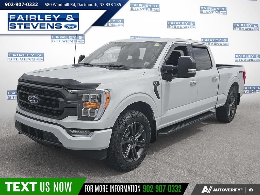 White 2022 Ford F-150 Pickup Truck Four-Wheel Drive Automatic