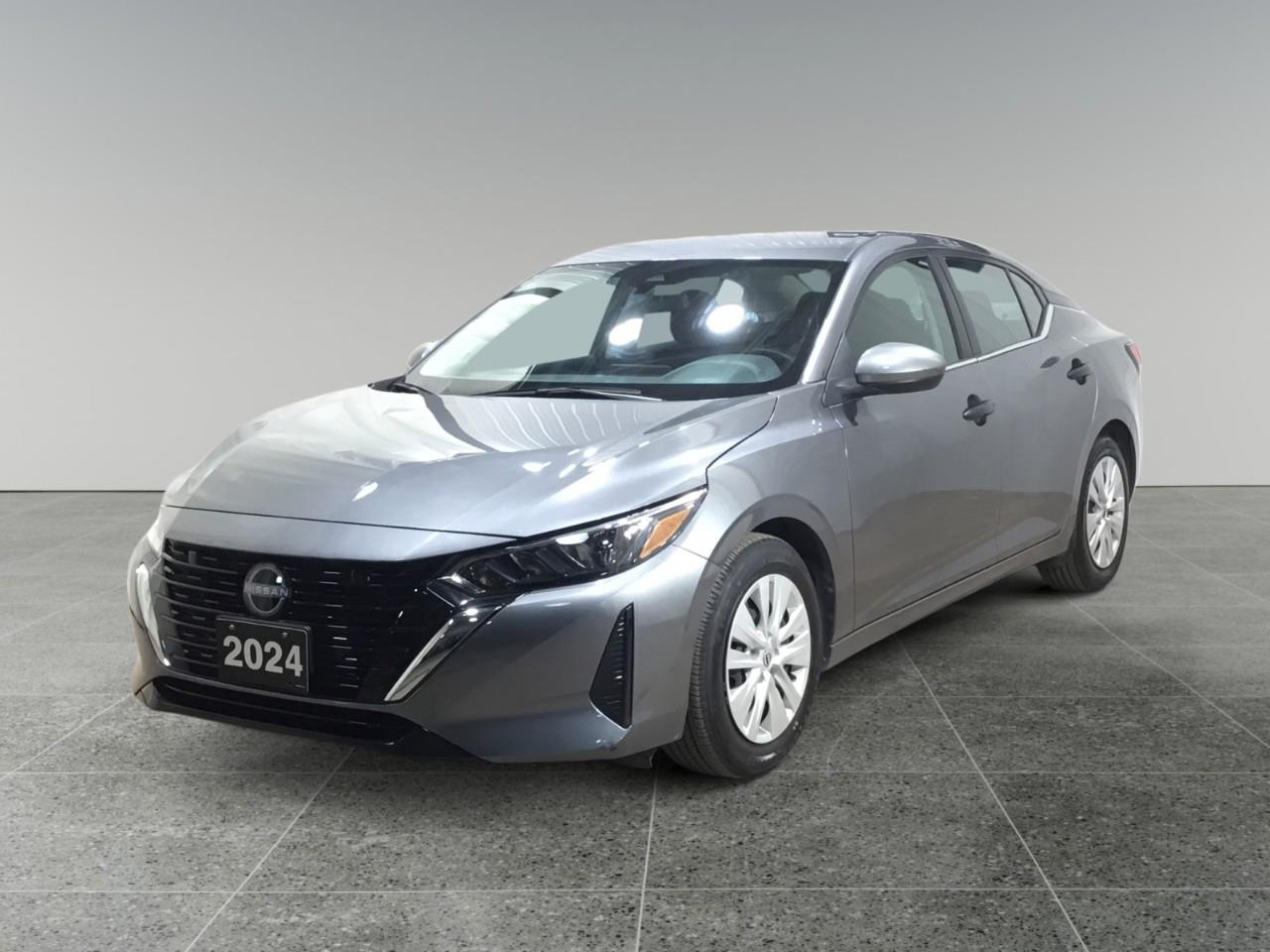 Gray 2024 Nissan Sentra Sedan Front-Wheel Drive Continuously Variable Transmission