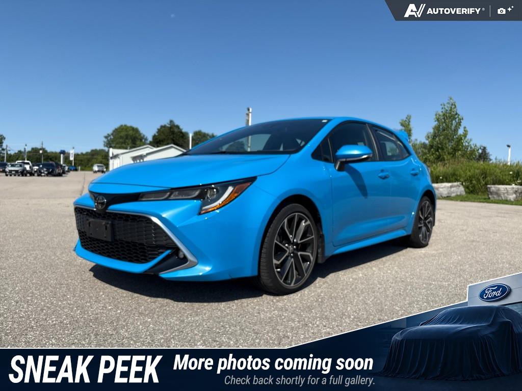 Blue 2021 Toyota Corolla Hatchback Hatchback Continuously Variable Transmission