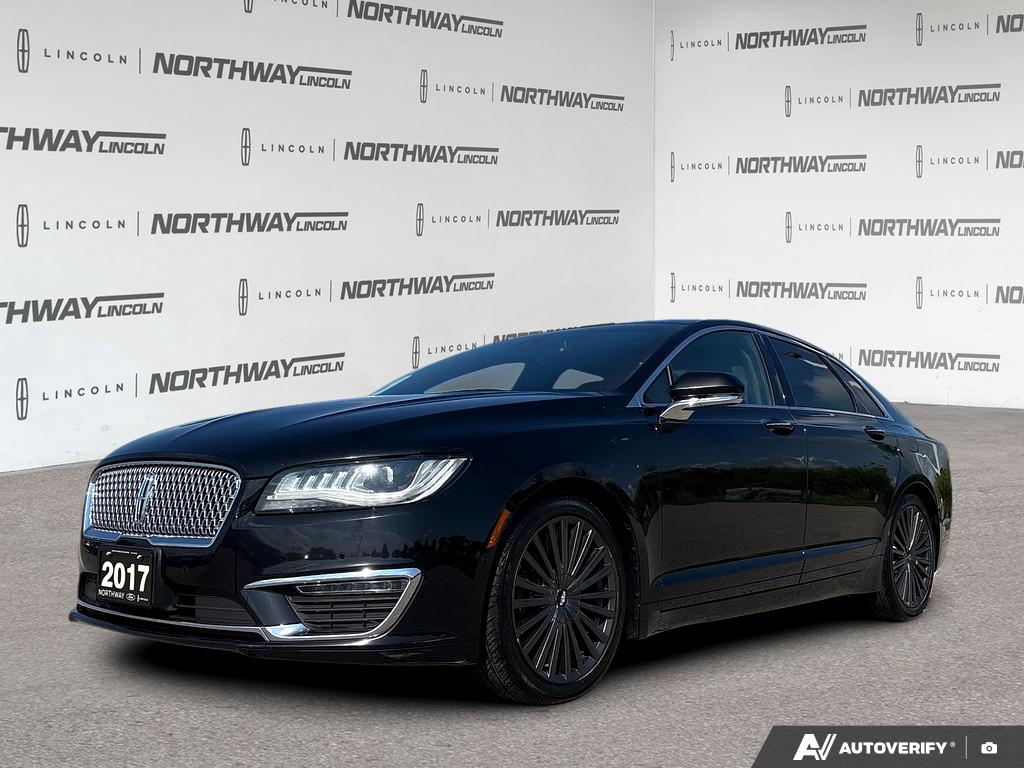 Black 2017 Lincoln MKZ Sedan All-Wheel Drive 6-Speed Automatic