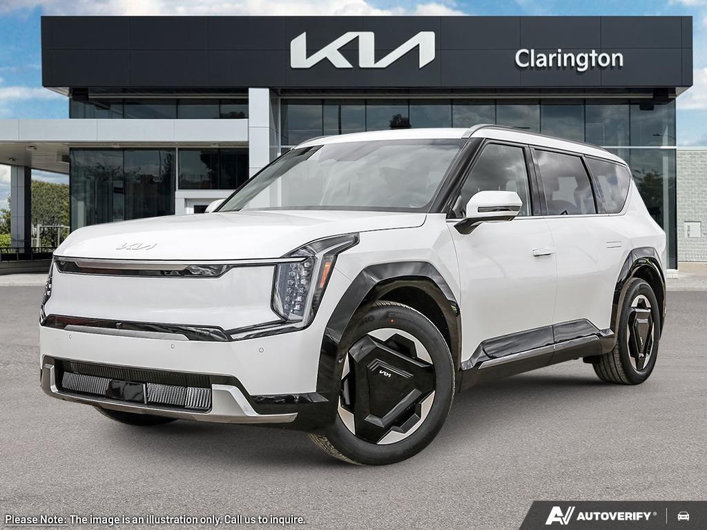 White 2026 Kia EV9 SUV / Crossover All-Wheel Drive 1-Speed Automatic