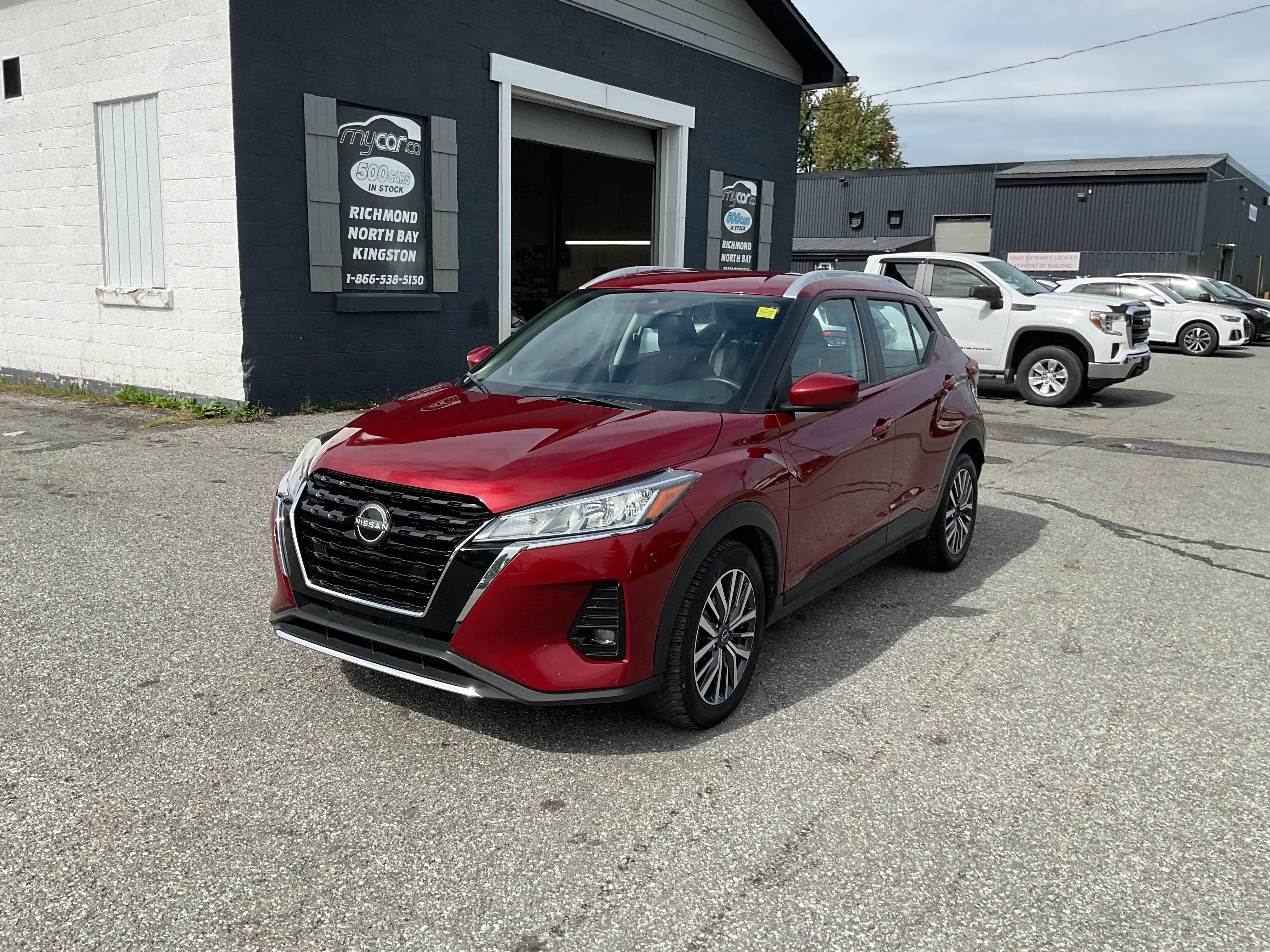 Red 2025 Nissan Kicks SUV / Crossover Front-Wheel Drive Continuously Variable Transmission