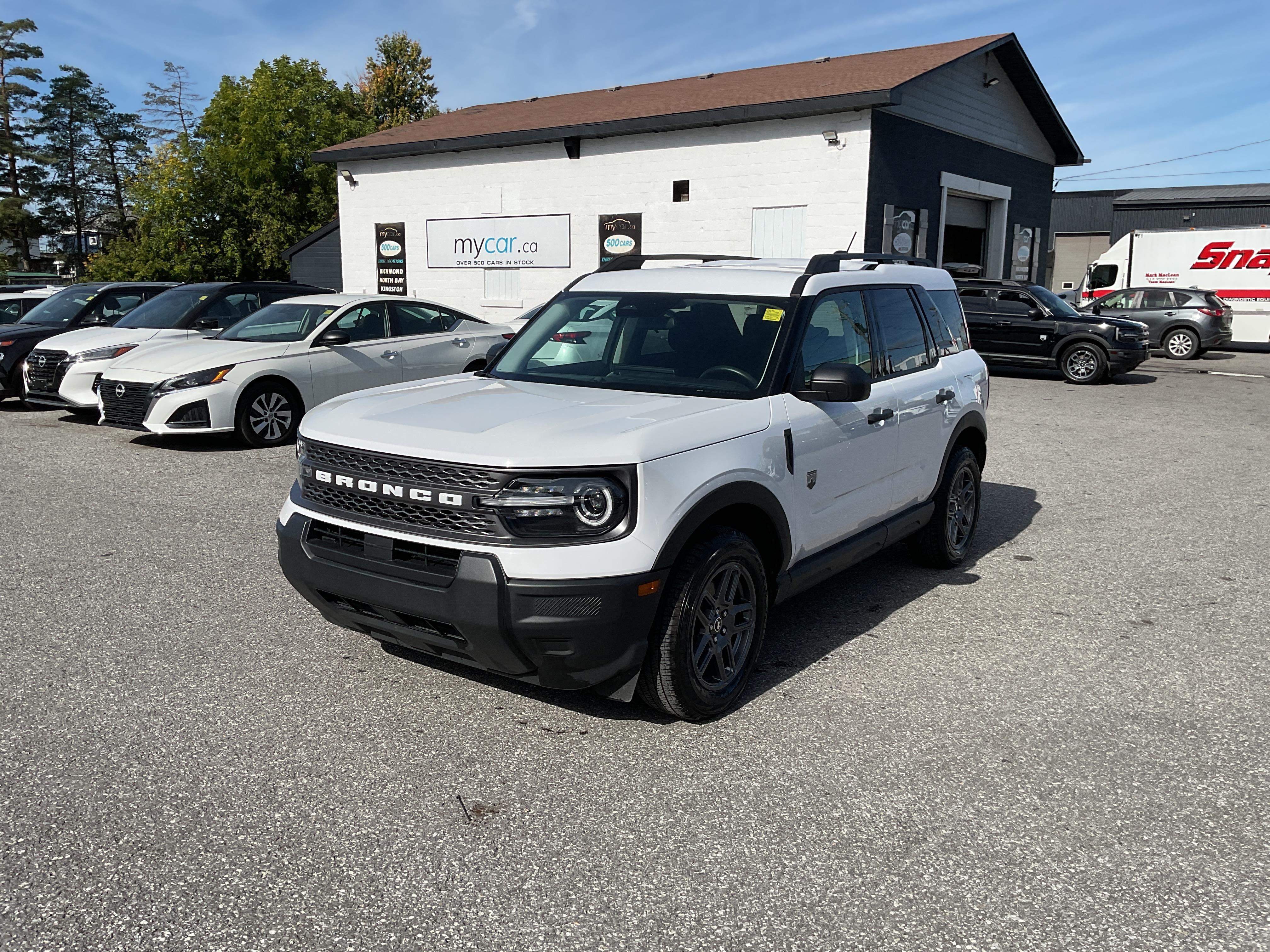 White 2025 Ford Bronco Sport SUV / Crossover All-Wheel Drive 8-Speed Automatic